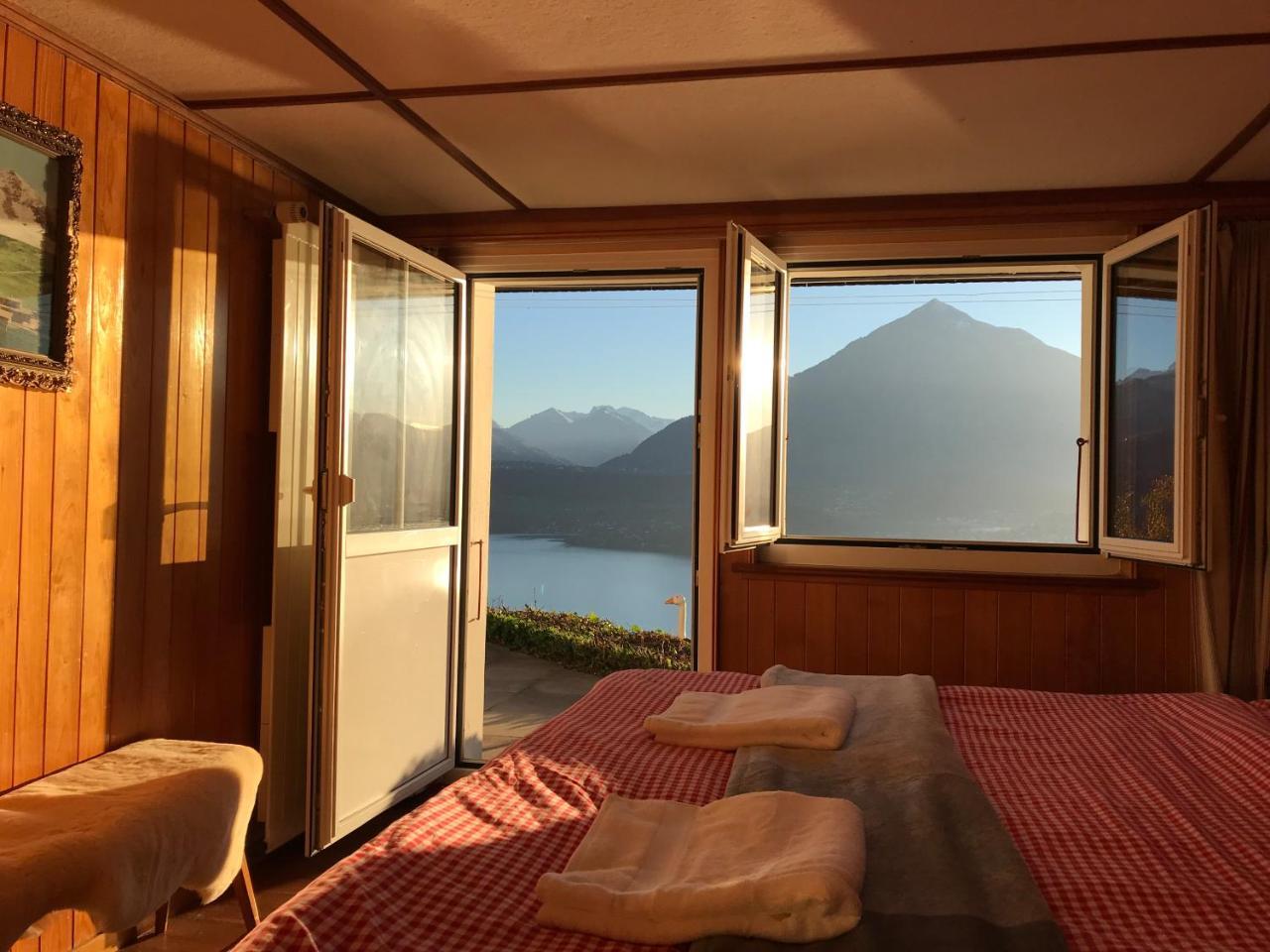 Chalet Egglen "Typical Swiss House, Best Views, Private Jacuzzi" ซิกริซวิล ภายนอก รูปภาพ