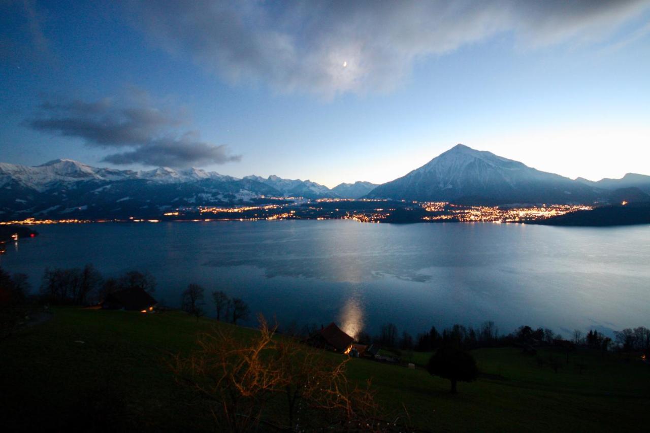 Chalet Egglen "Typical Swiss House, Best Views, Private Jacuzzi" ซิกริซวิล ภายนอก รูปภาพ